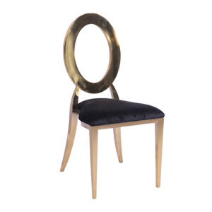 CADEIRA DUBAI ASSENTO PRETO