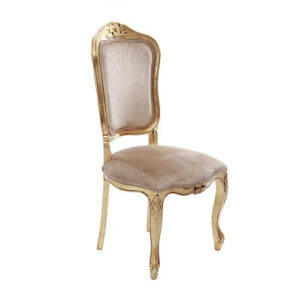 CADEIRA LUIS XV OURO