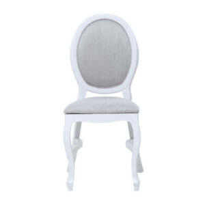 CADEIRA MEDALHÃO BRANCA