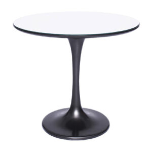 MESA BISTRÔ SAARINEN PRETA COM ESPELHO