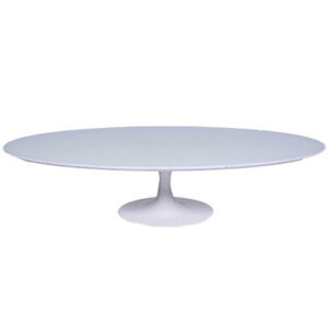 MESA CENTRO SAARINEN BRANCA/PRETA