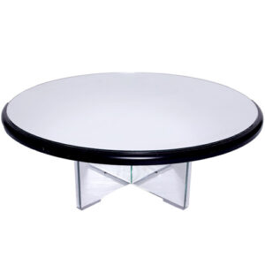 MESA CENTRO X ESPELHO REDONDA