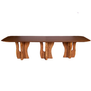 MESA NATURA RETÂNGULAR DE MADEIRA