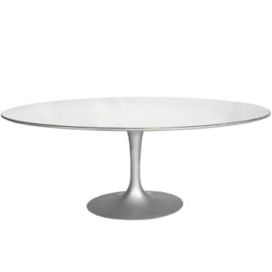 MESA SAARINEN OVAL TAMPO EM ESPELHO/CORES DIVERSAS