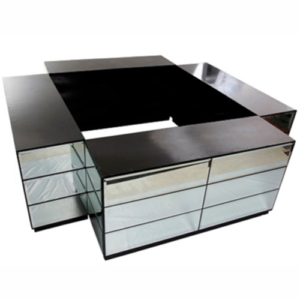 OPEN BAR GLASS ESPELHO 4 MODULOS