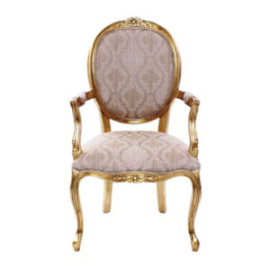 POLTRONA MEDALHÃO OURO