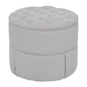 PUFF CAPITONE LINHO REDONDO