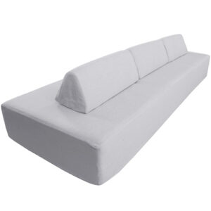 SOFÁ/PUFF ABEO LINHO COM ENCOSTO